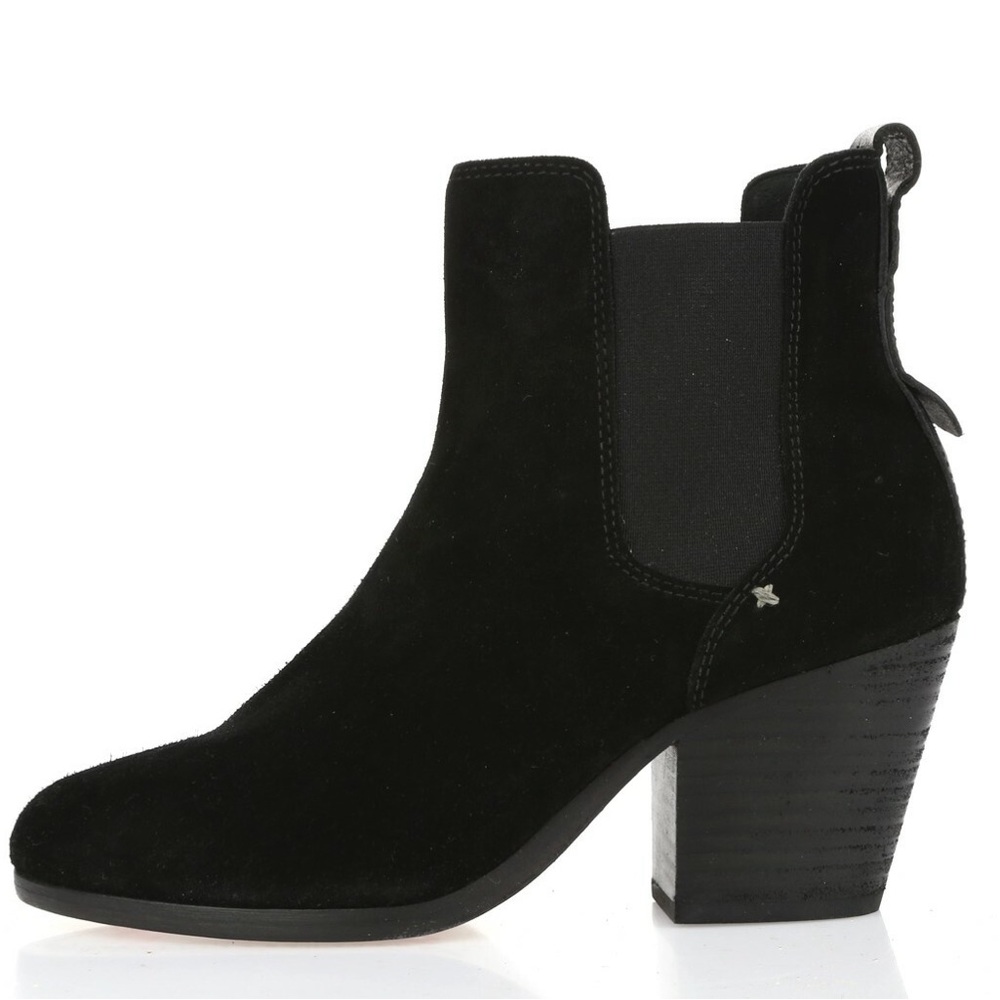 Rag & Bone | Devon Black Suede Boots, 38